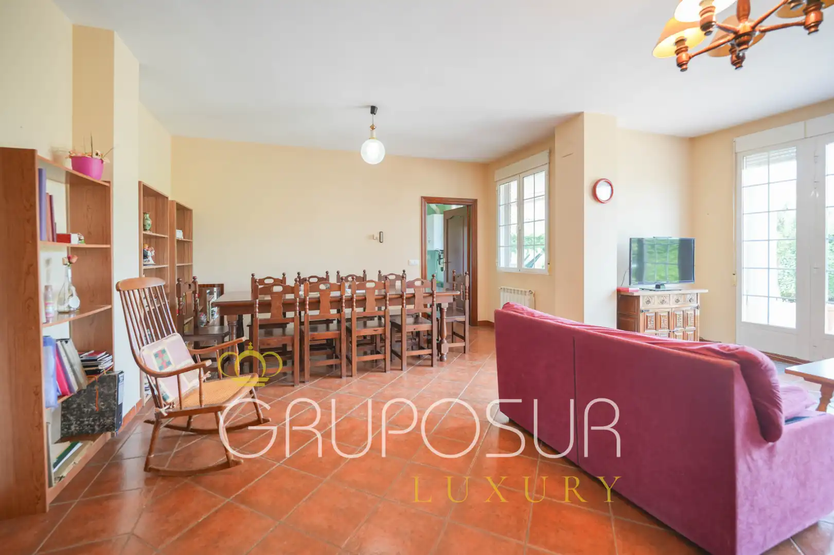 Sala de estar de Casa o chalet en venta en Boecillo con Calefacción, Jardín privado y Terraza