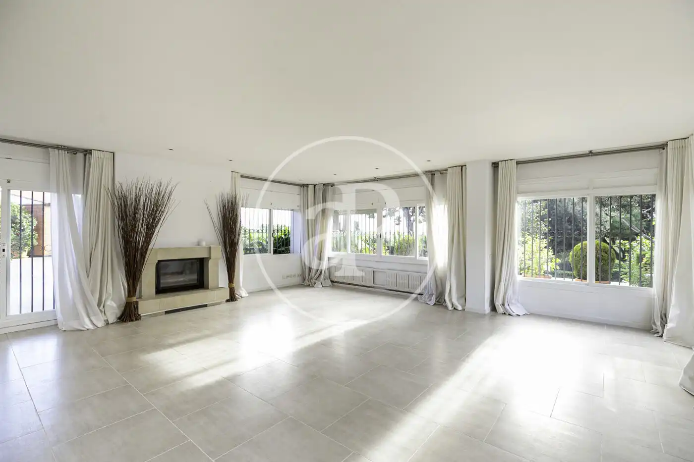 Sala d'estar de Casa o xalet en venda en Sant Andreu de Llavaneres amb Aire condicionat, Calefacció i Jardí privat