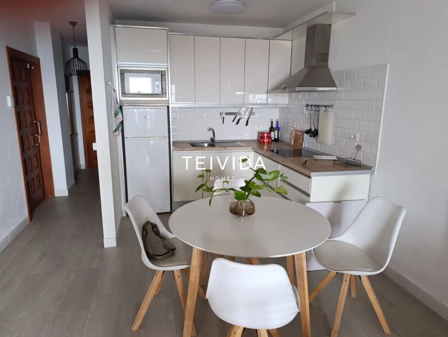 Cocina de Piso de alquiler en Garachico con Terraza y Amueblado