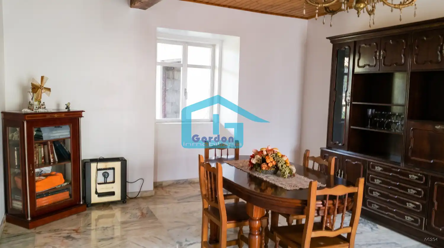Comedor de Finca rústica en venta en Meaño con Parquet, Terraza y Trastero