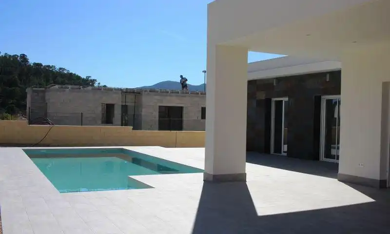 Piscina de Casa o chalet en venta en Monóvar  / Monòver con Aire acondicionado, Jardín privado y Terraza