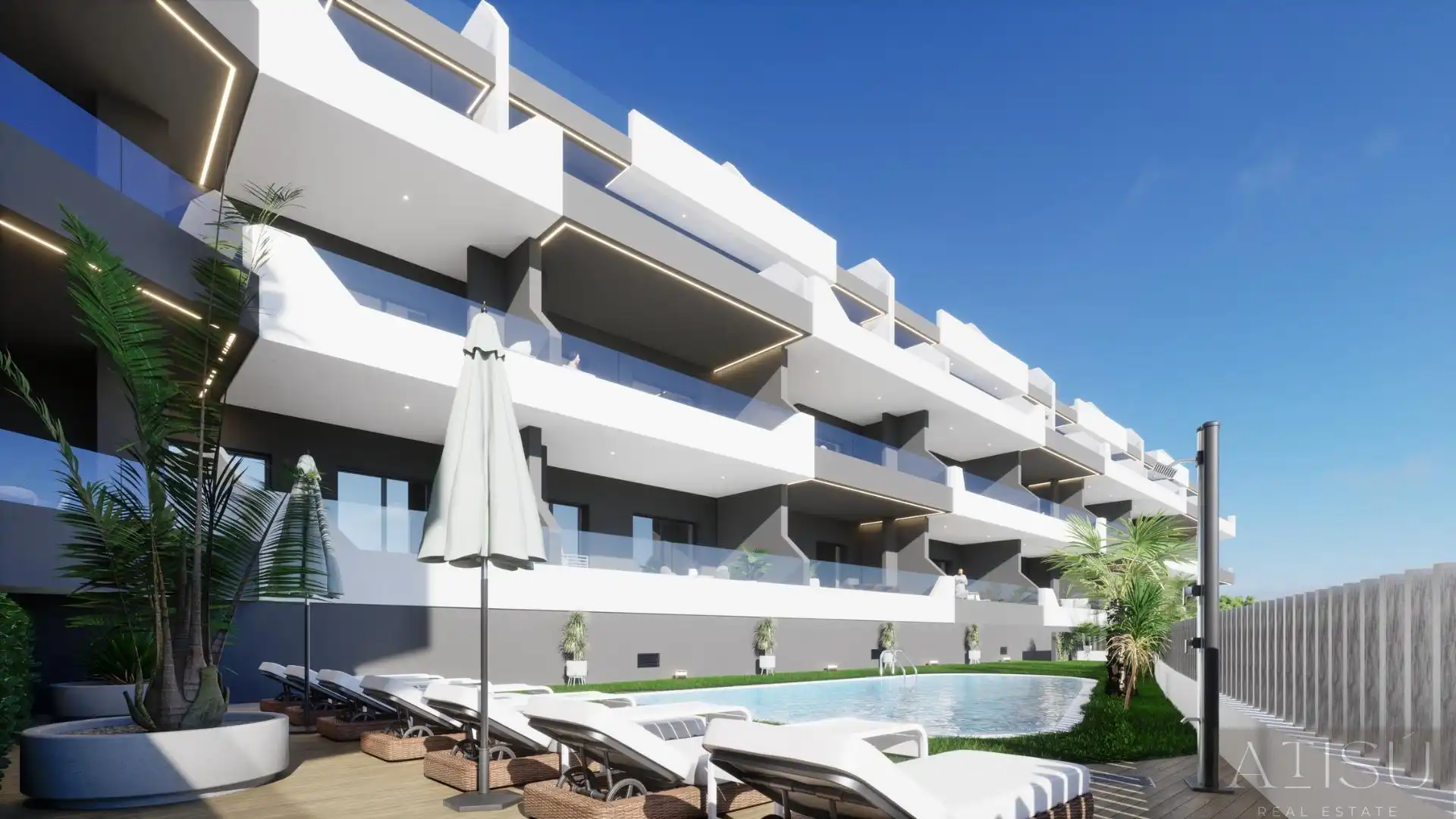 Apartment with pool for sale in Benijófar