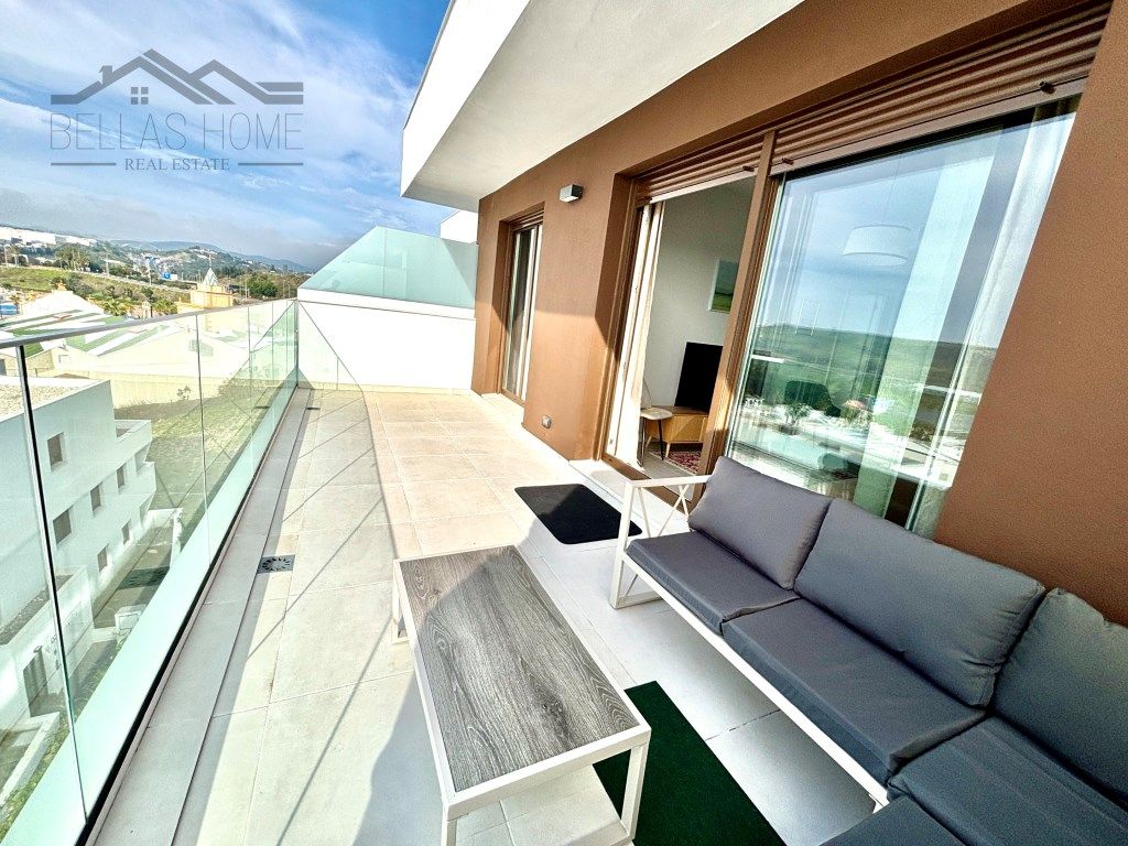 Terraza de Ático de alquiler en Estepona con Aire acondicionado, Calefacción y Terraza