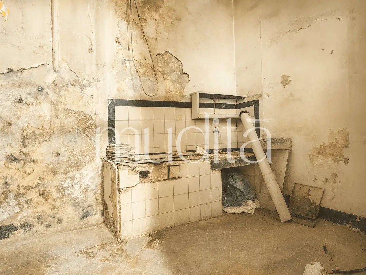 Cuina de Casa adosada en venda en Sant Quirze de Besora amb Calefacció, Terrassa i Traster