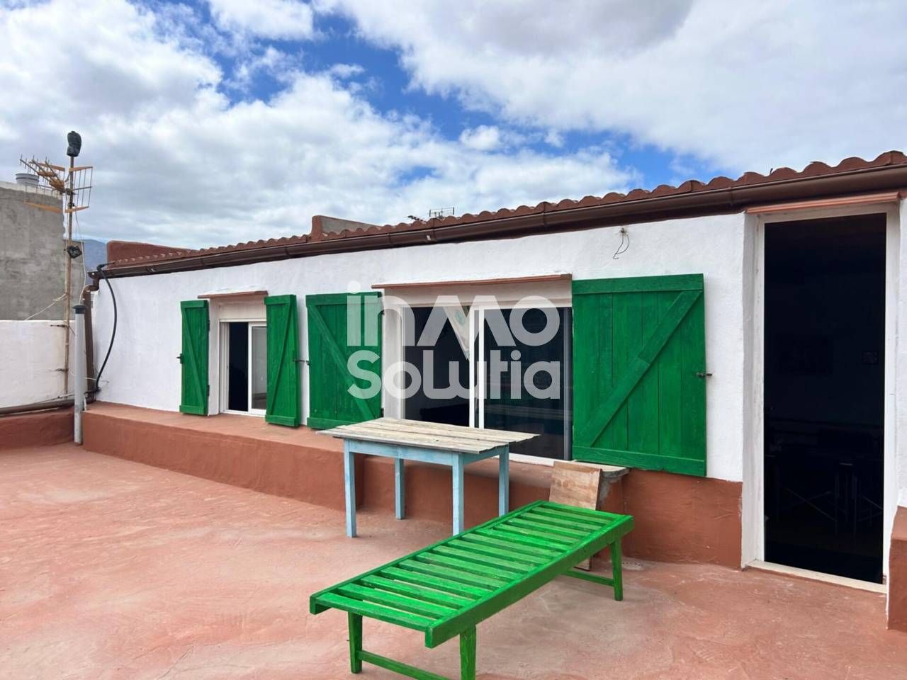 Exterior view of Single-family semi-detached for sale in Gáldar  with Terrace