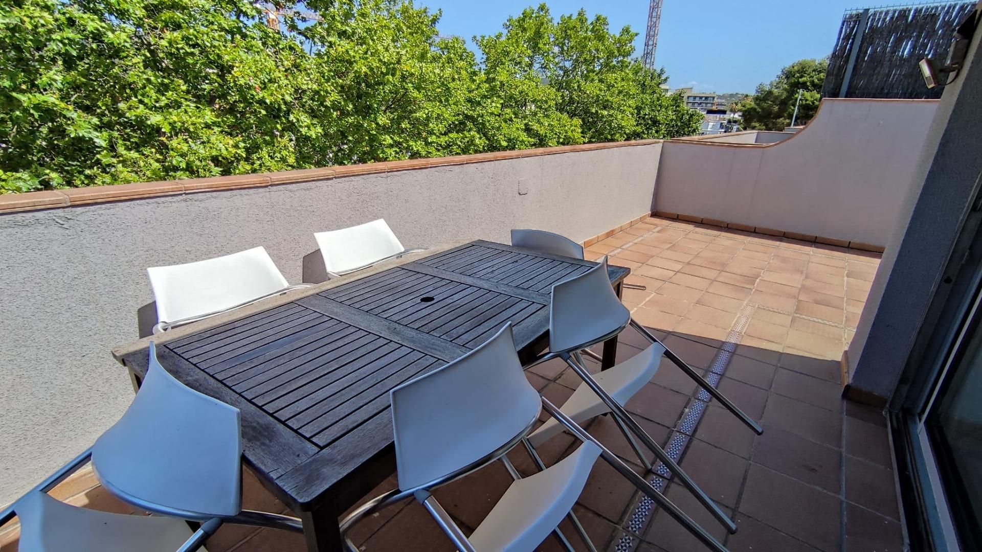 Terrassa de Dúplex de lloguer en Castell-Platja d'Aro amb Aire condicionat i Terrassa