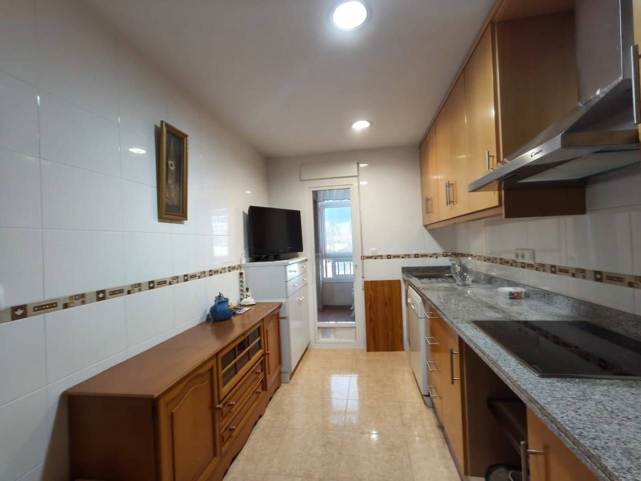 Kitchen of Flat for sale in Elche / Elx  with Air Conditioner and Furnished