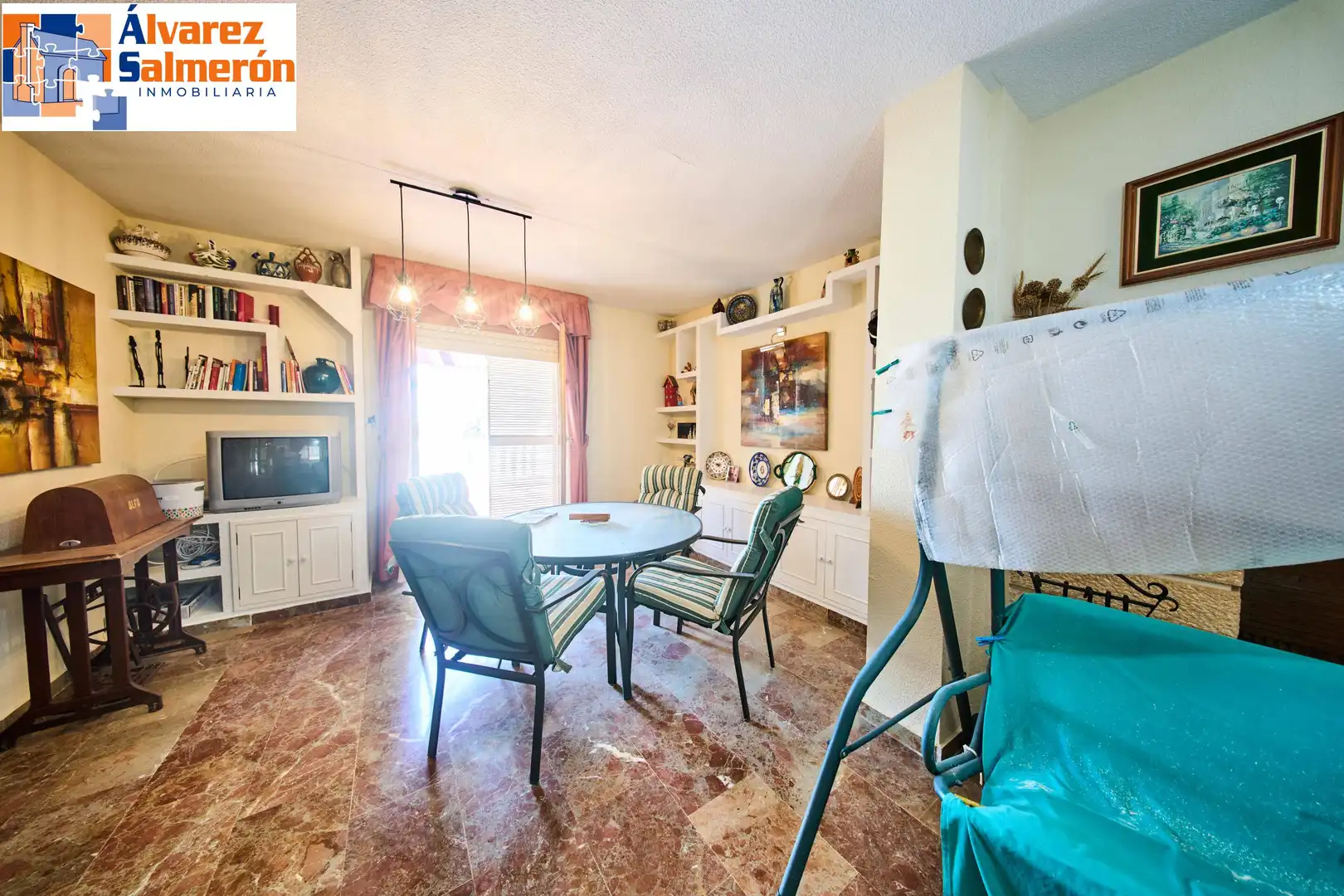 Sala de estar de Casa o chalet en venta en Villa de Otura con Jardín privado y Terraza
