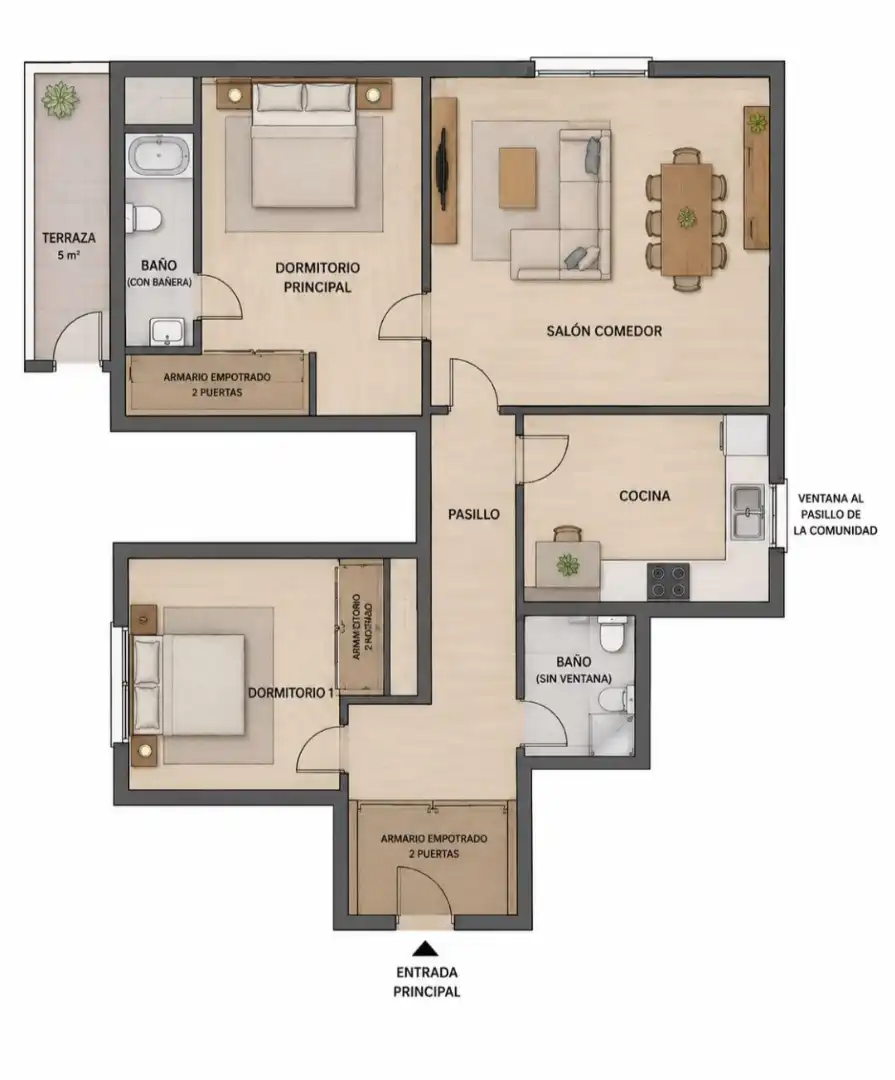 Apartamento con ascensor en venta en Las Lagunas, imagen 15