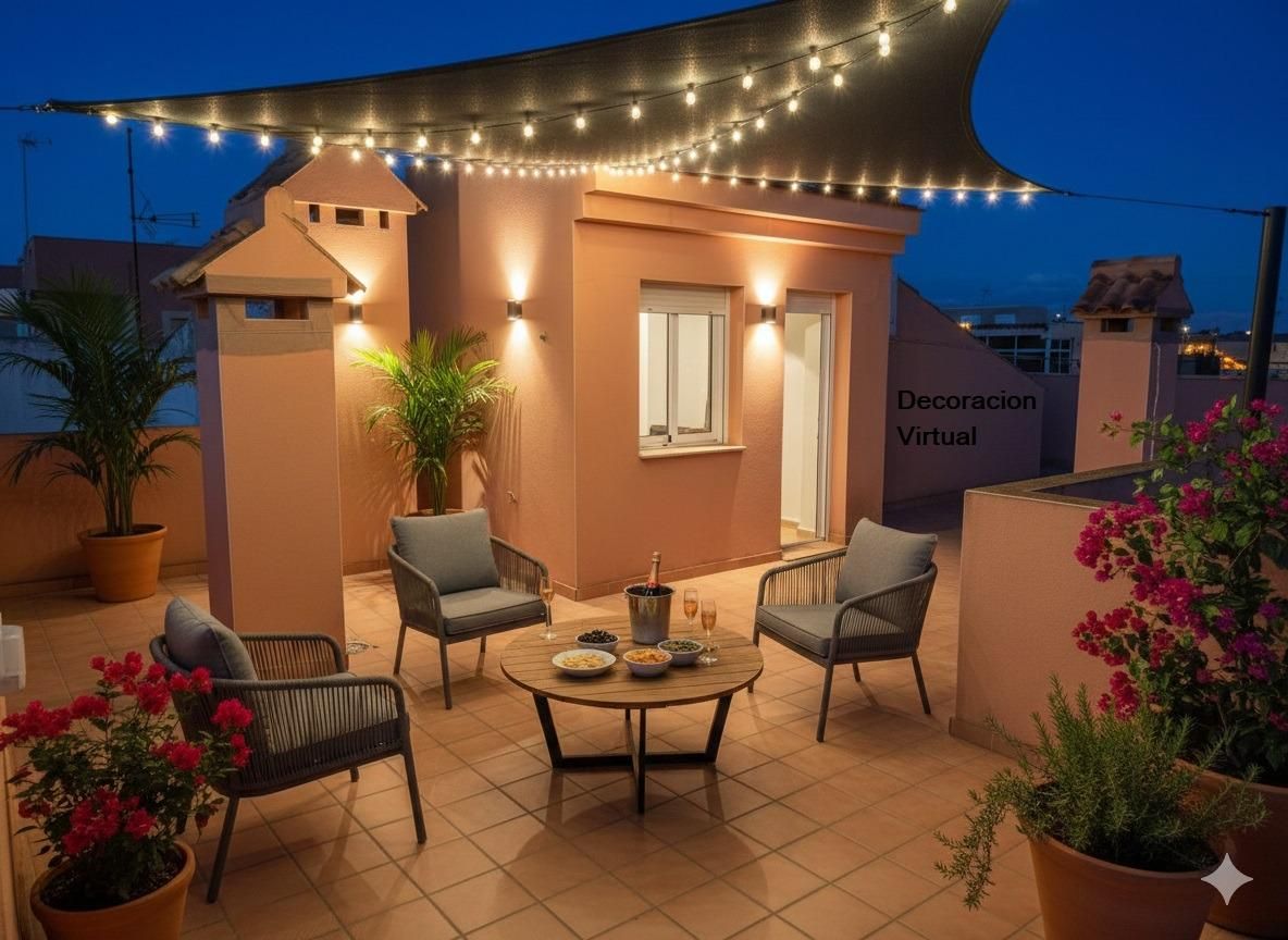 Terrace of House or chalet for sale in Cartagena