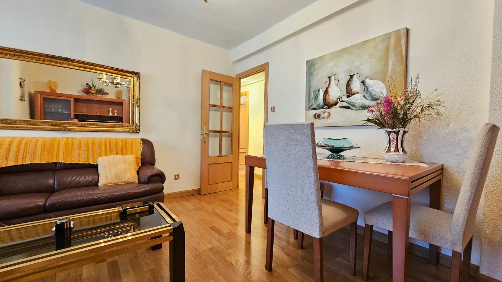Sala de estar de Piso en venta en Zaragoza con Aire acondicionado, Calefacción y Terraza