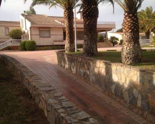 Vista exterior de Casa o xalet en venda en Sax amb Aire condicionat, Terrassa i Piscina