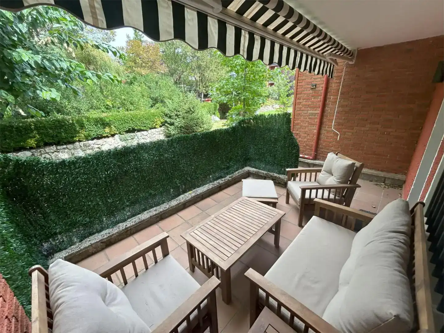 Terraza de Casa o chalet en venta en Navacerrada con Jardín privado, Trastero y Piscina