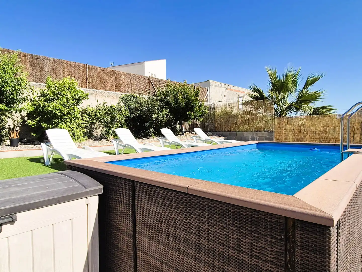 Swimming pool of Houses for sale in Olèrdola  with Heating and Private garden