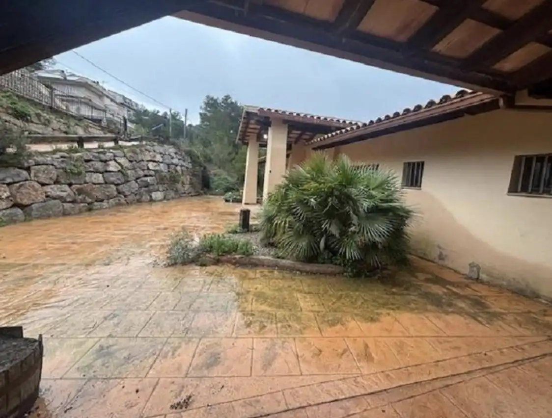 Terrasse von Haus oder Chalet zum Verkauf in Olesa de Bonesvalls mit Privatgarten