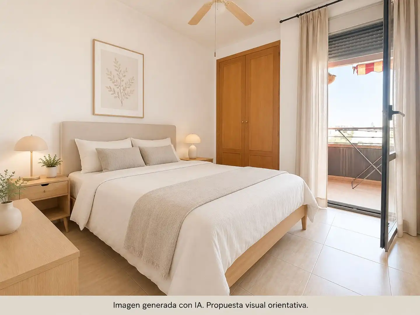 Habitación de Apartamento en venta en El Campello con Aire acondicionado, Calefacción y Terraza
