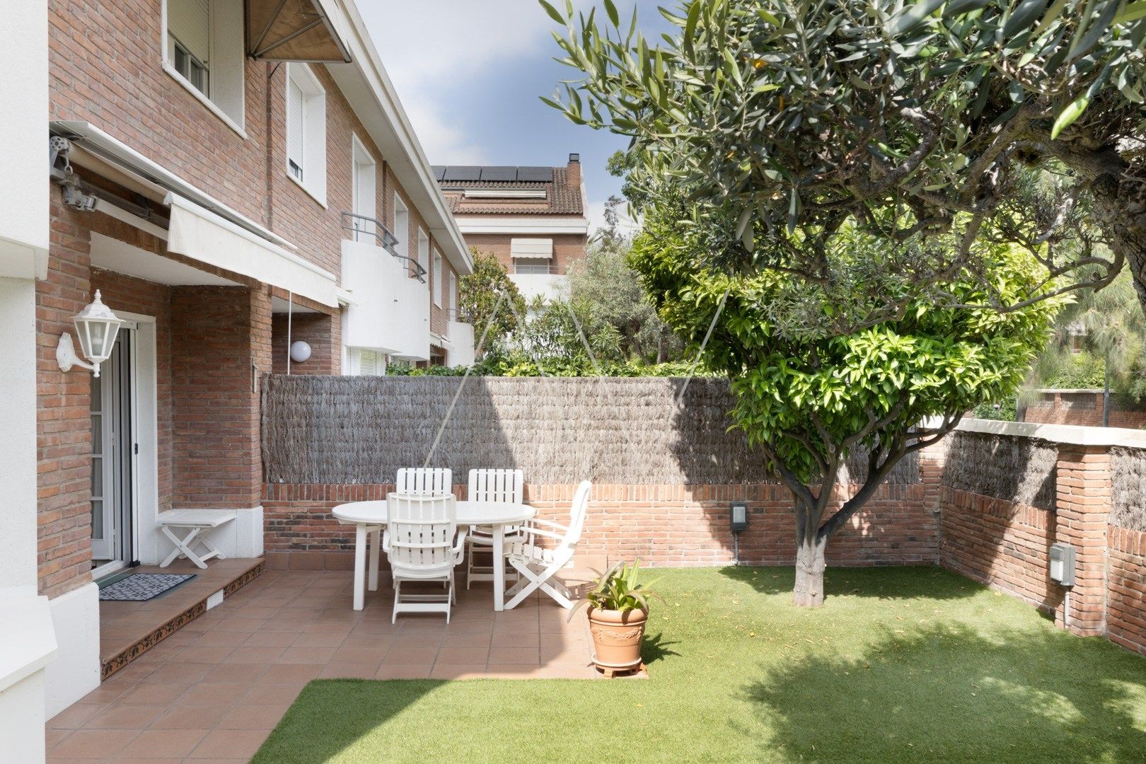 Garden of Single-family semi-detached for sale in Esplugues de Llobregat  with Air Conditioner, Heating and Terrace