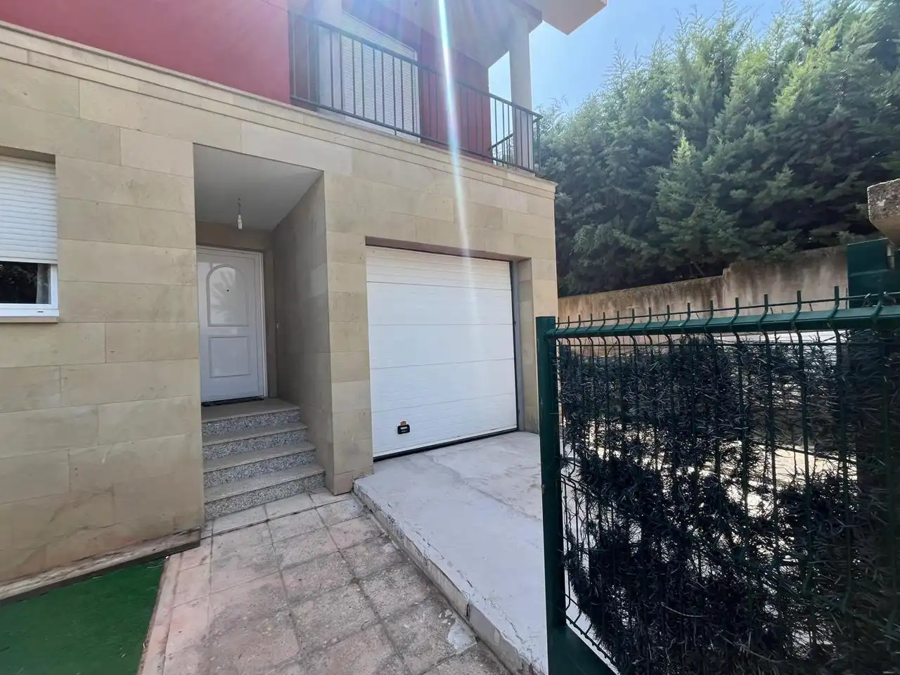 Vista exterior de Casa o chalet en venta en Cardeñajimeno con Calefacción, Jardín privado y Terraza