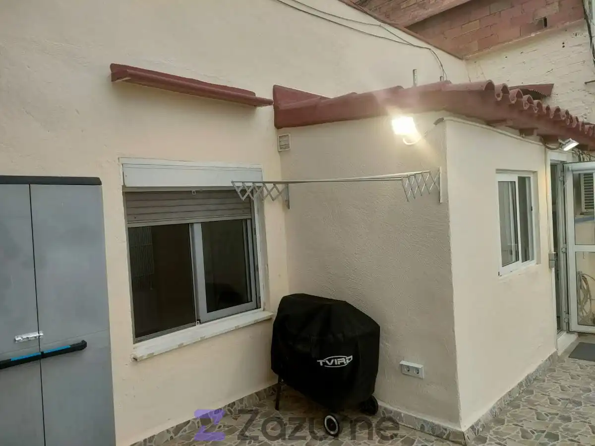 Balcony of Attic for rent in Sant Boi de Llobregat  with Air Conditioner, Heating and Parquet flooring