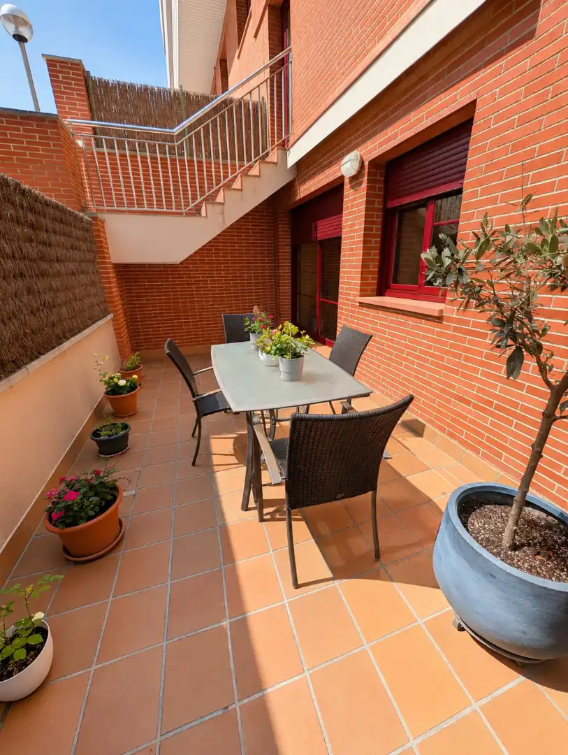 Terrace of Duplexes for sale in Manresa  with Air Conditioner, Heating and Parquet flooring