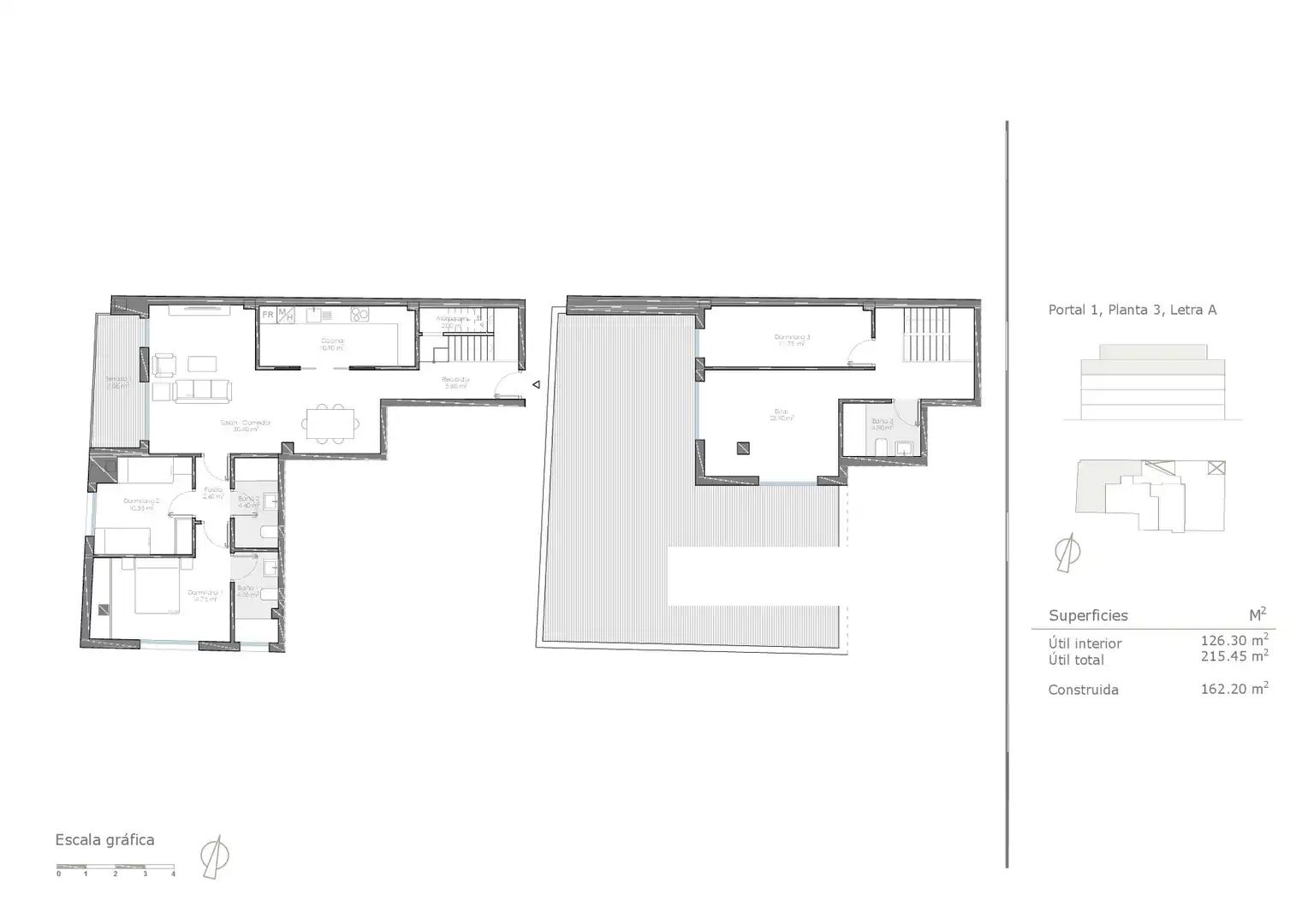 Attic for sale in Murcia  with Parquet flooring, Terrace and Storage room
