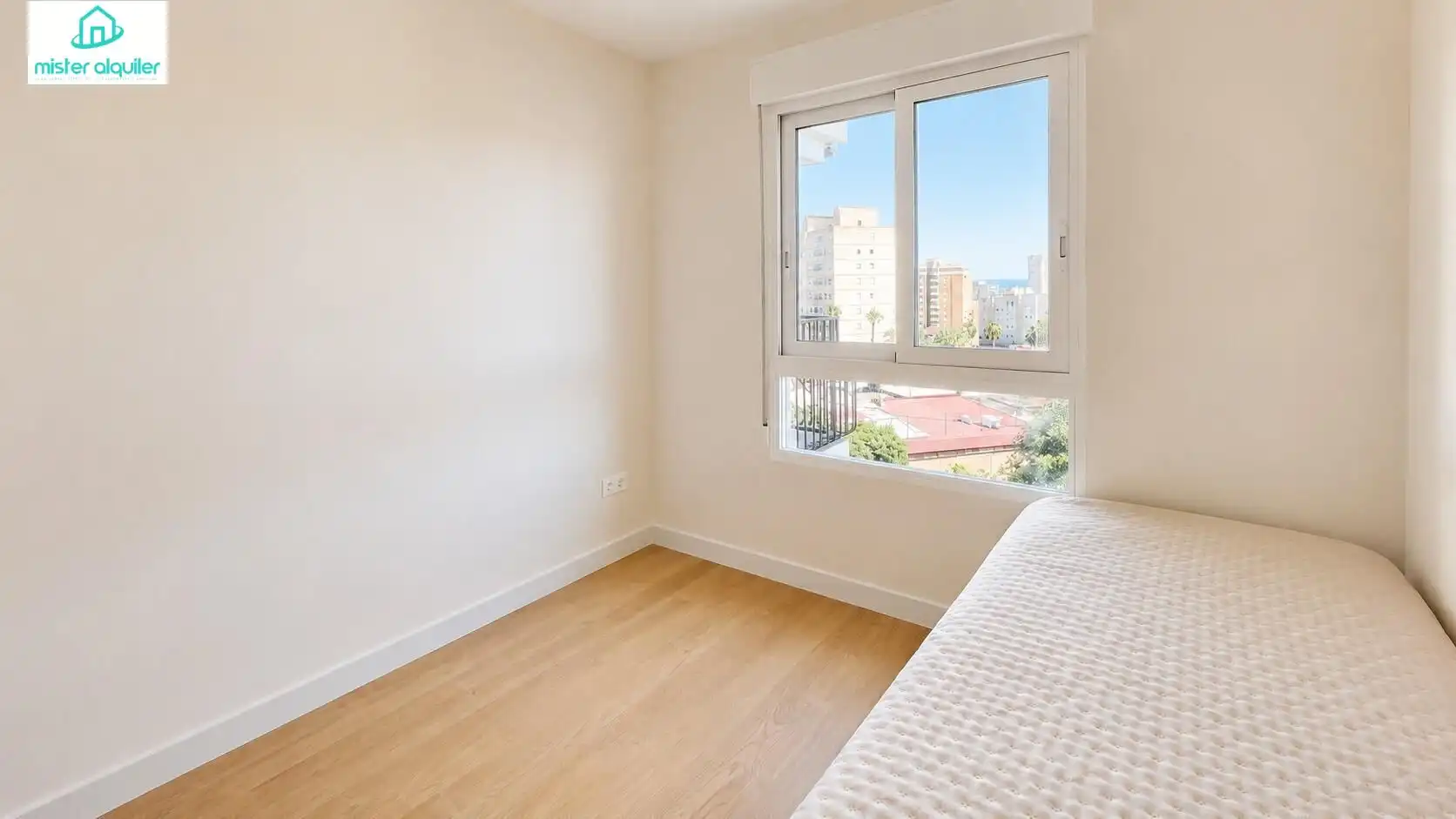 Bedroom of Apartments for rent in El Campello  with Air Conditioner, Heating and Terrace