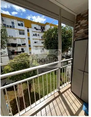 Balcony of Flat for rent in Sevilla  with Air Conditioner, Terrace and Furnished