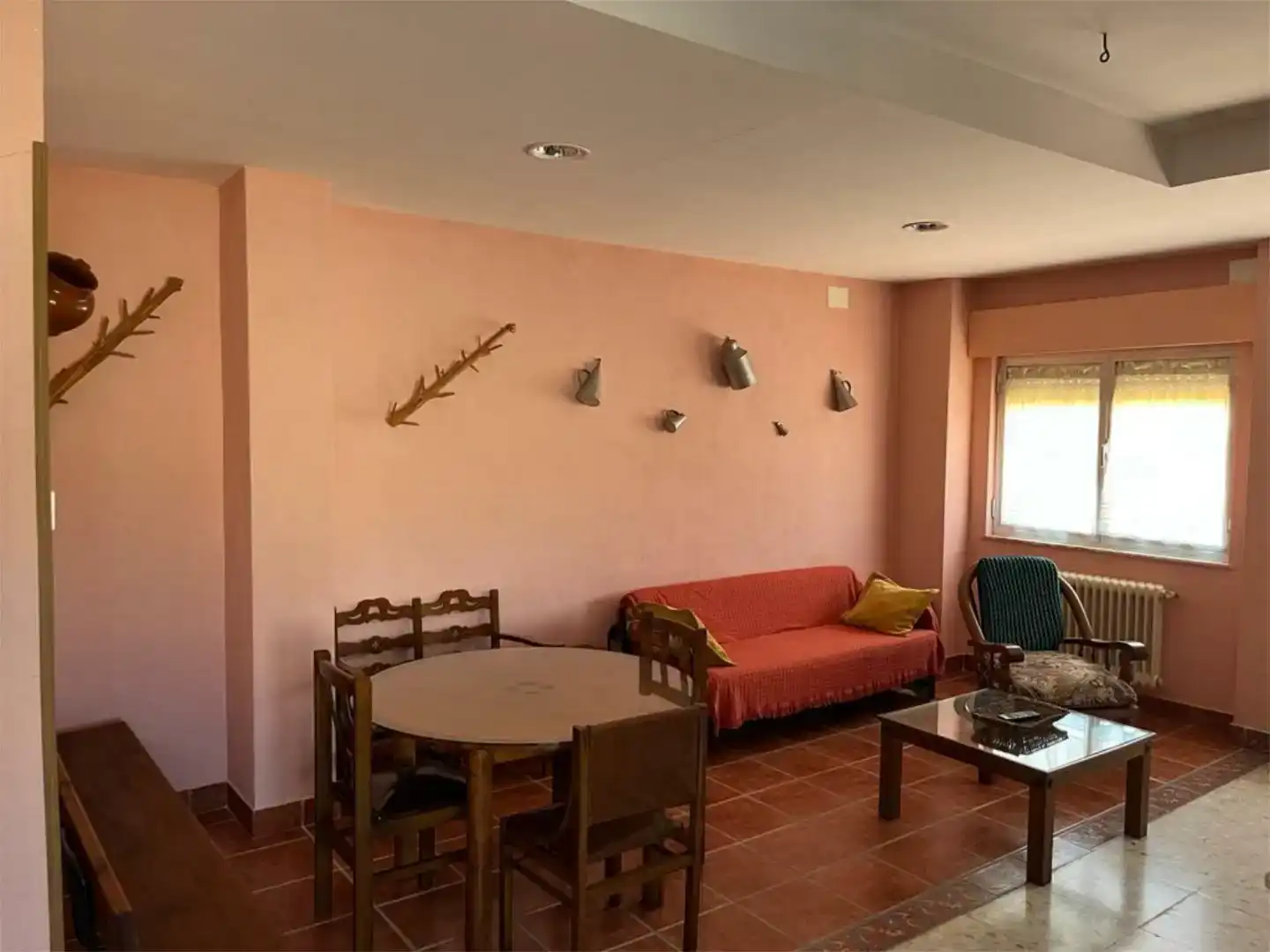 Sala de estar de Casa o chalet en venta en Saldeana con Trastero, Amueblado y Horno