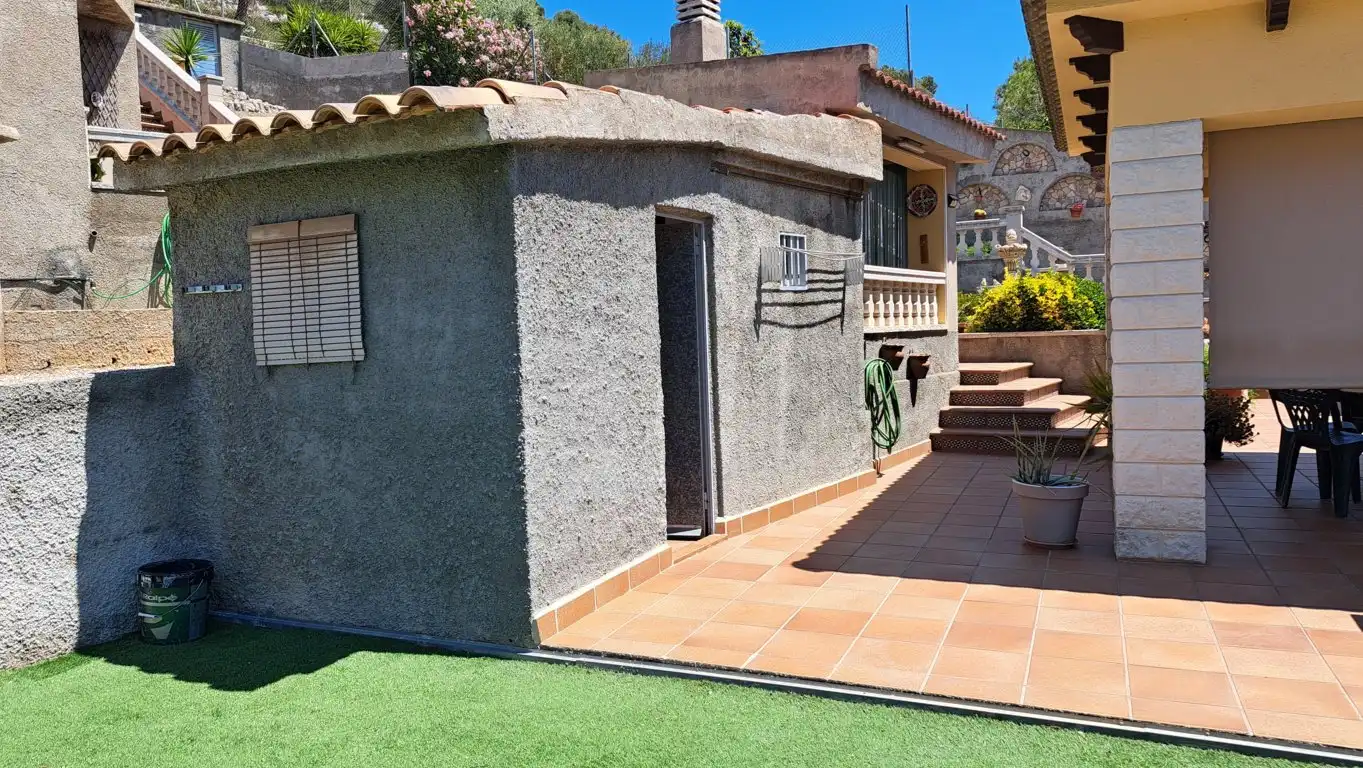 Jardín de Casa o chalet en venta en Castellet i la Gornal con Aire acondicionado, Calefacción y Jardín privado