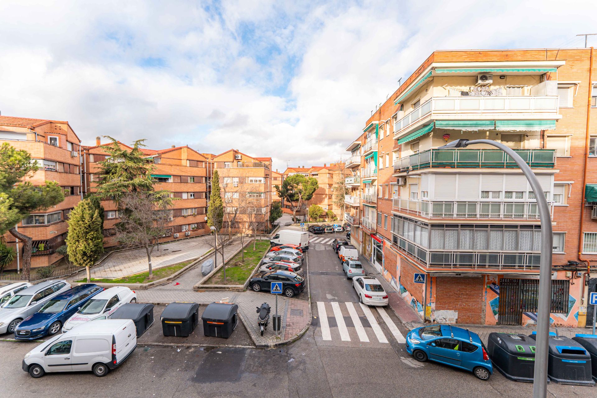 Vista exterior de Pis en venda en  Madrid Capital amb Aire condicionat, Calefacció i Moblat