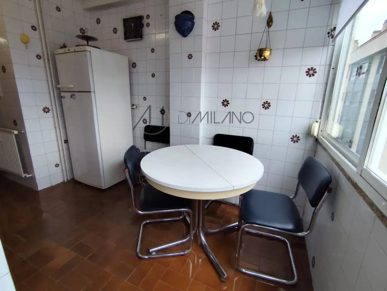 Cocina de Piso de alquiler en Vigo  con Calefacción, Parquet y Amueblado