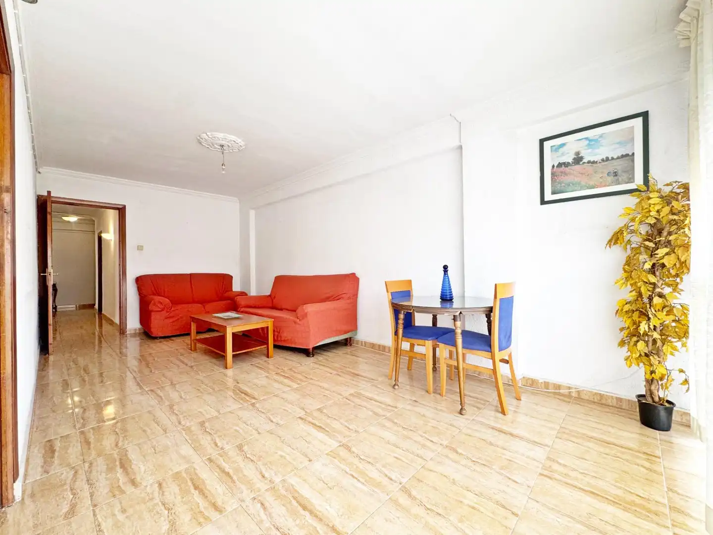 Sala de estar de Piso en venta en Málaga