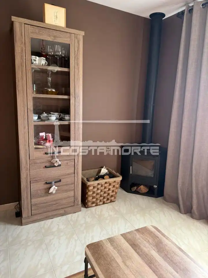 Sala de estar de Casa o chalet en venta en Muxía con Calefacción, Jardín privado y Trastero