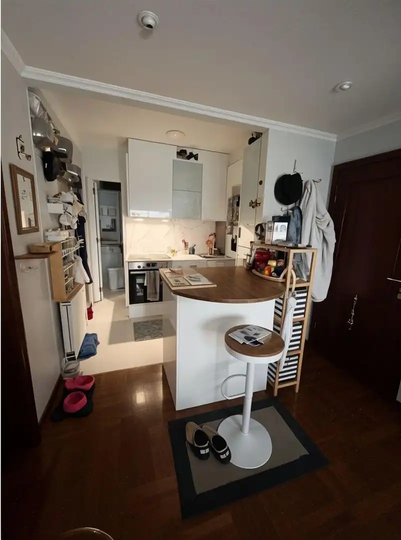 Cocina de Piso en venta en Vigo  con Calefacción, Jardín privado y Trastero
