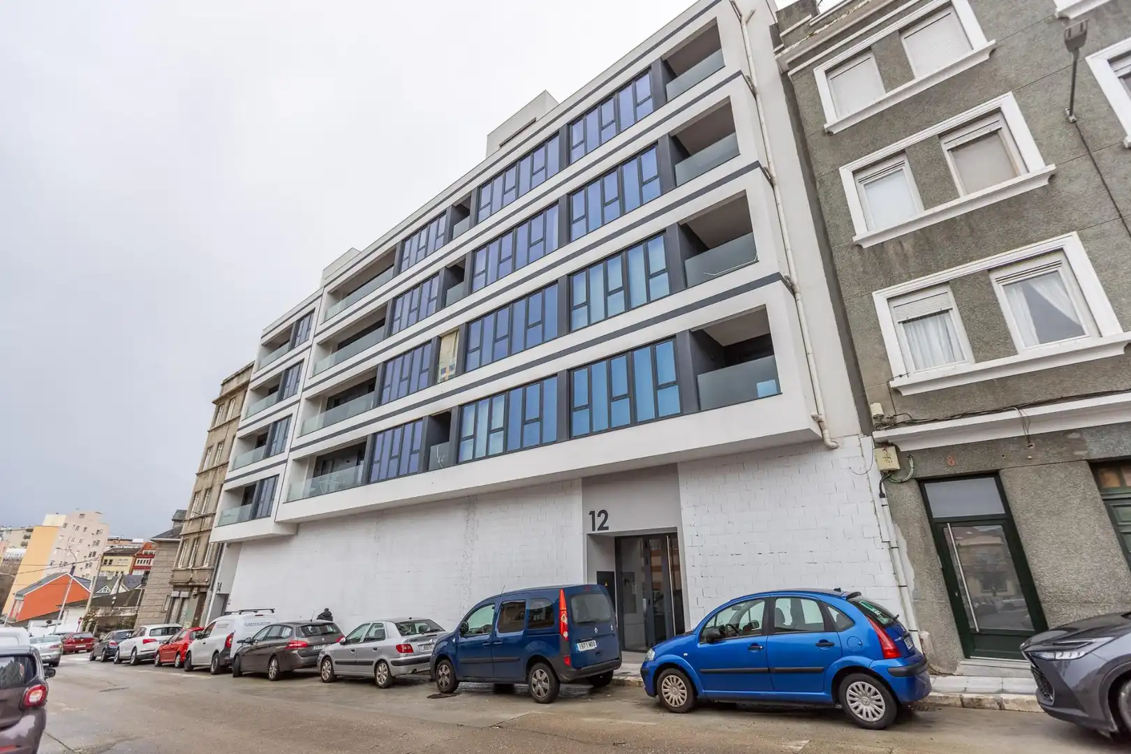 Vista exterior de Piso en venta en A Coruña Capital  con Calefacción, Jardín privado y Terraza