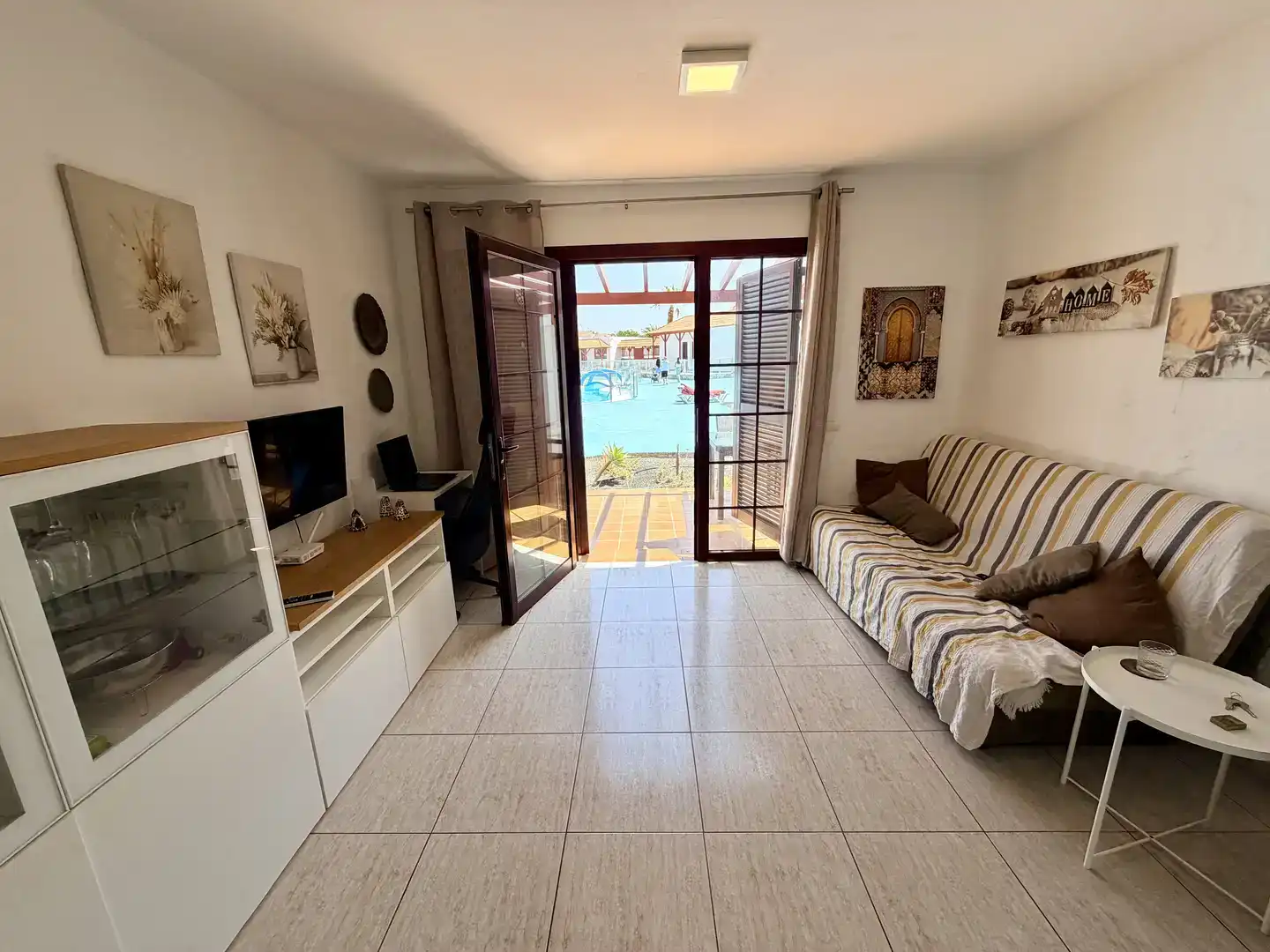 Sala d'estar de Apartament en venda en Antigua amb Piscina