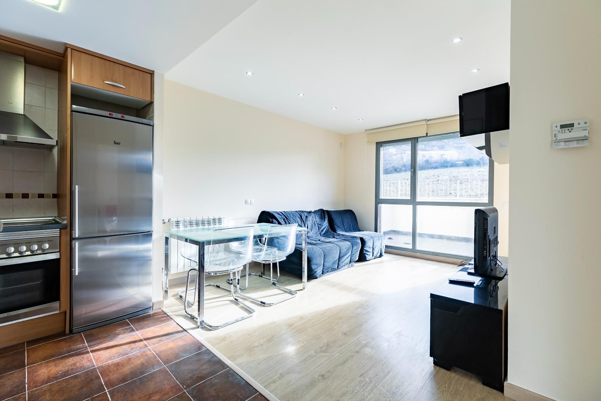 Living room of Flat for sale in Sabiñánigo  with Heating, Private garden and Terrace