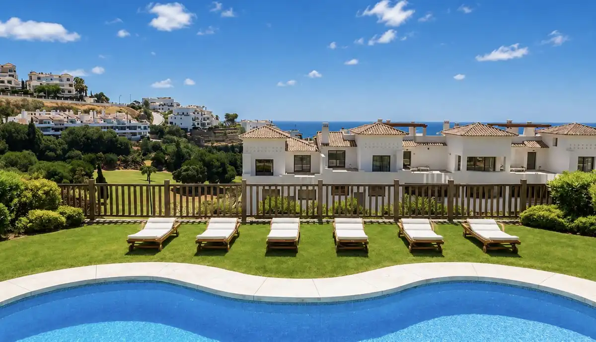 Garden of Apartments for sale in Casares  with Air Conditioner, Private garden and Terrace