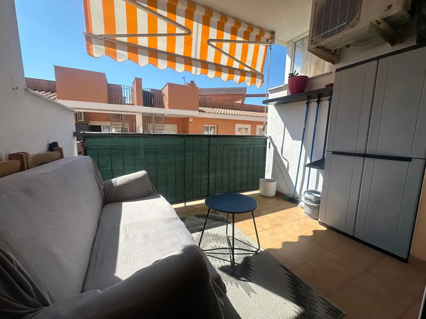 Balcony of Flat for sale in Vandellòs i l'Hospitalet de l'Infant  with Air Conditioner, Furnished and Oven