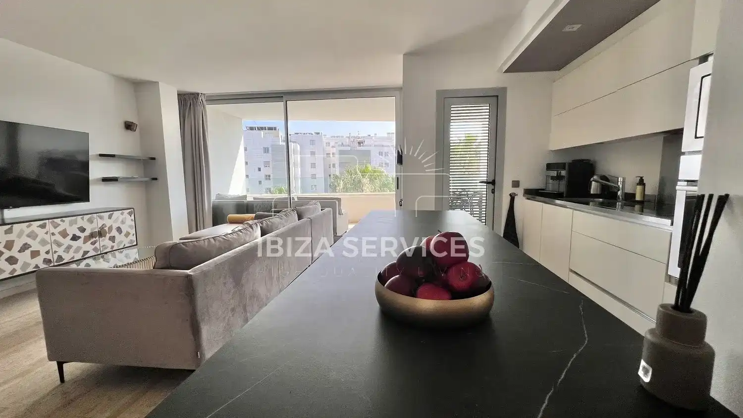 Piso con piscina en alquiler en Marina Botafoc - Platja de Talamanca, imagen 12