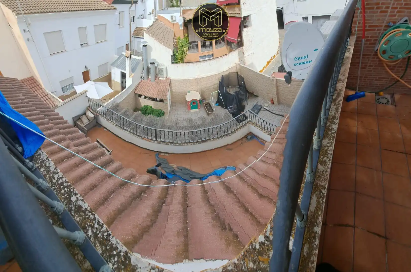 Terrassa de Casa o xalet en venda en Cárcheles amb Aire condicionat, Jardí privat i Terrassa