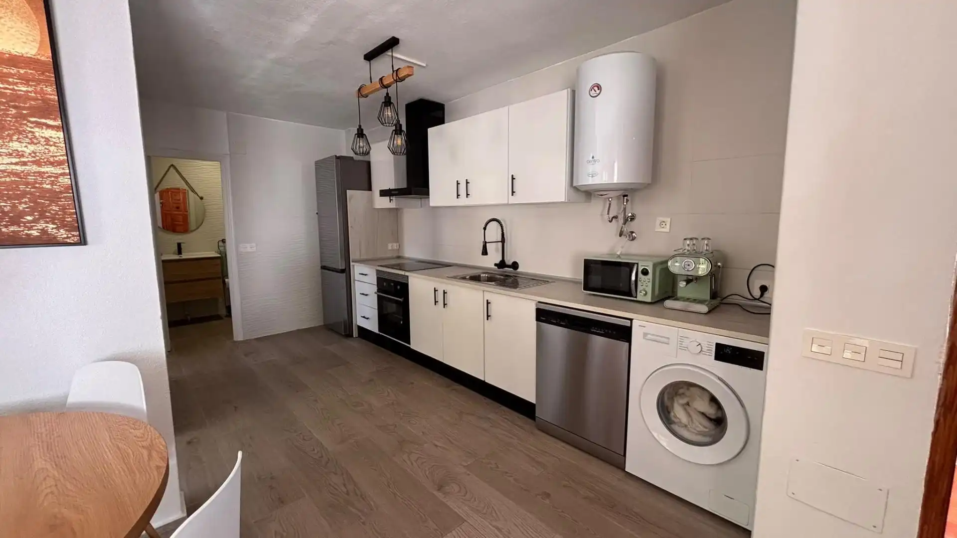 Kitchen of Apartments for sale in Mazarrón  with Air Conditioner, Private garden and Terrace