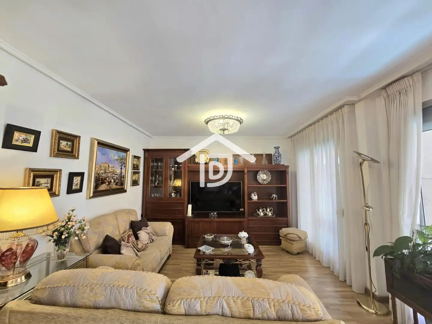 Sala de estar de Piso en venta en Valencia con Aire acondicionado, Calefacción y Parquet