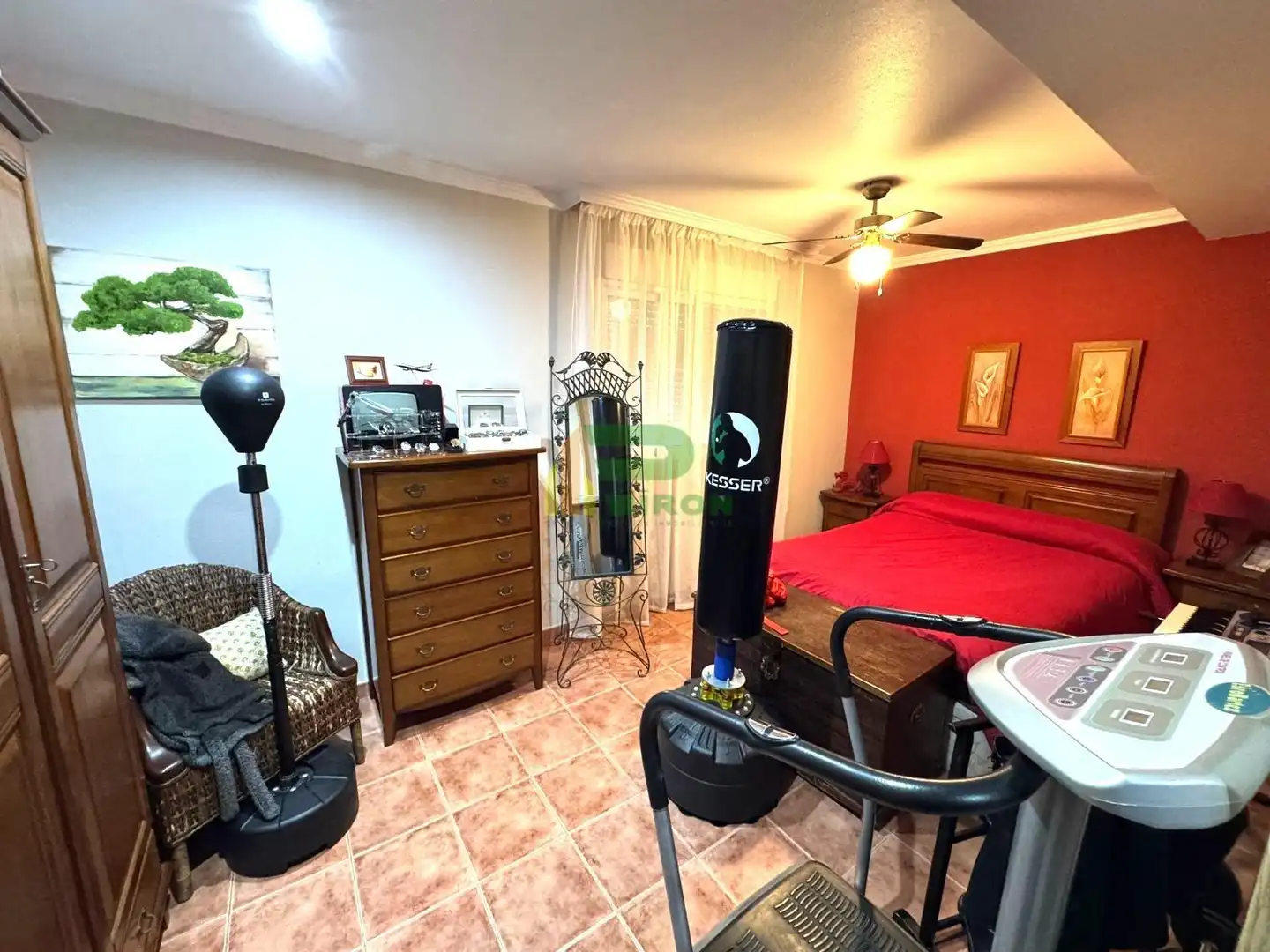 Bedroom of Attic for sale in Lorca  with Air Conditioner, Terrace and Furnished