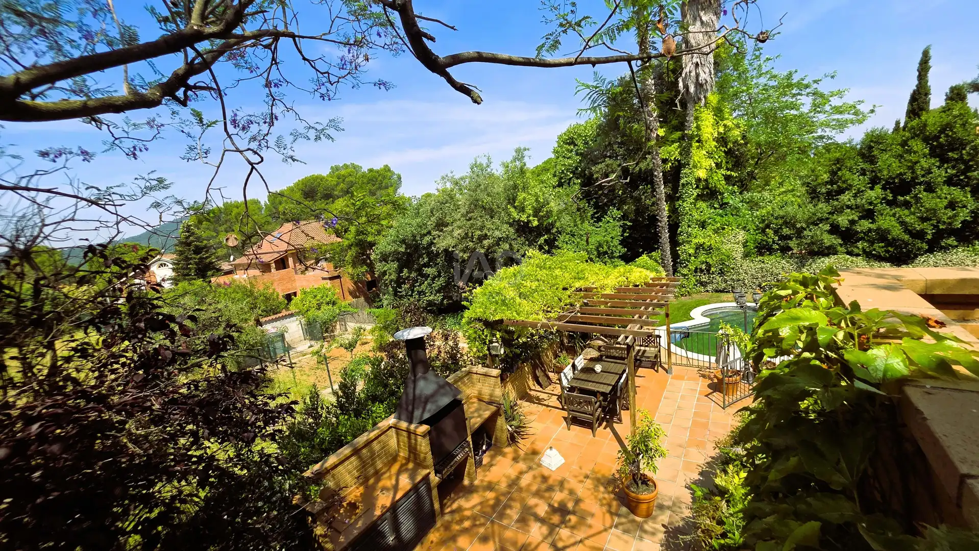 Jardín de Casa o chalet en venta en Sant Cugat del Vallès con Aire acondicionado, Calefacción y Terraza