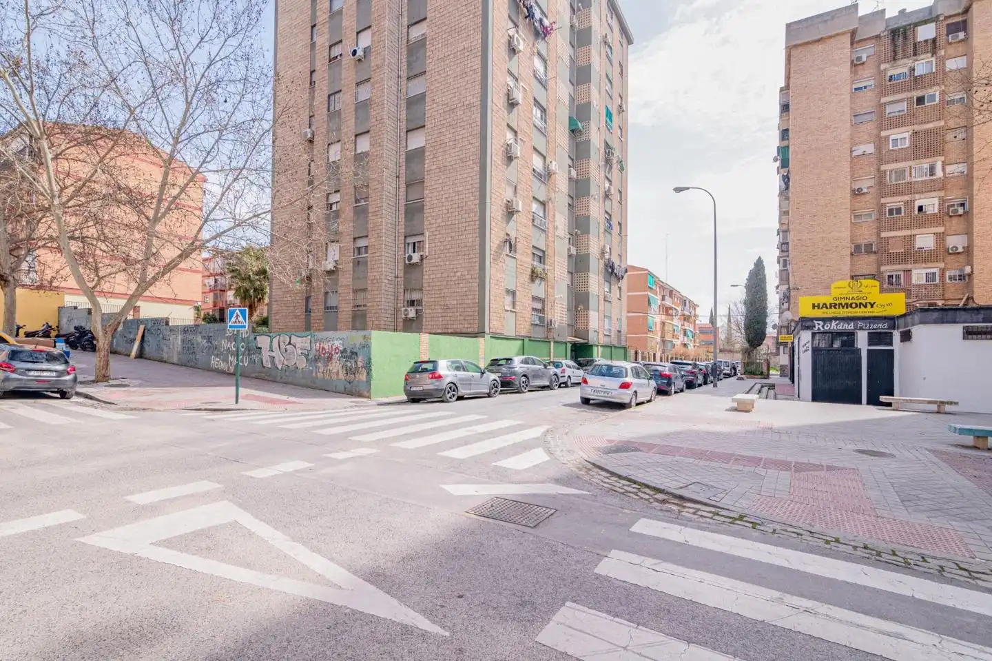 Exterior view of Flat for sale in Granada  with Air Conditioner