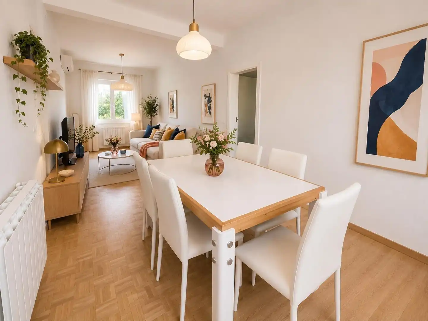 Comedor de Apartamento en venta en Madrid con Aire acondicionado, Calefacción y Parquet
