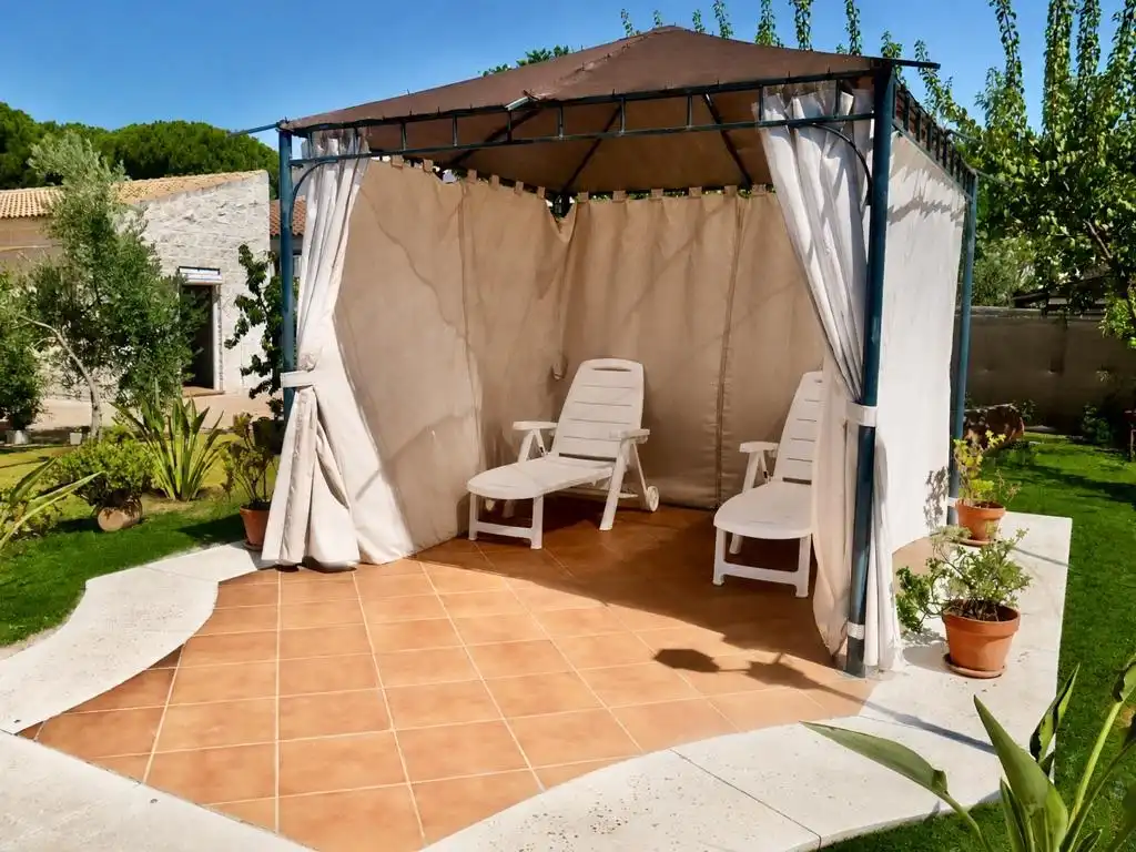 Terraza de Casa o chalet en venta en Hinojos con Aire acondicionado, Jardín privado y Terraza