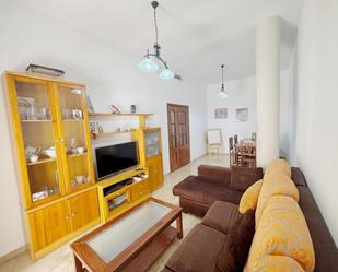 Living room of Flat for sale in Marbella  with Parquet flooring, Terrace and Balcony