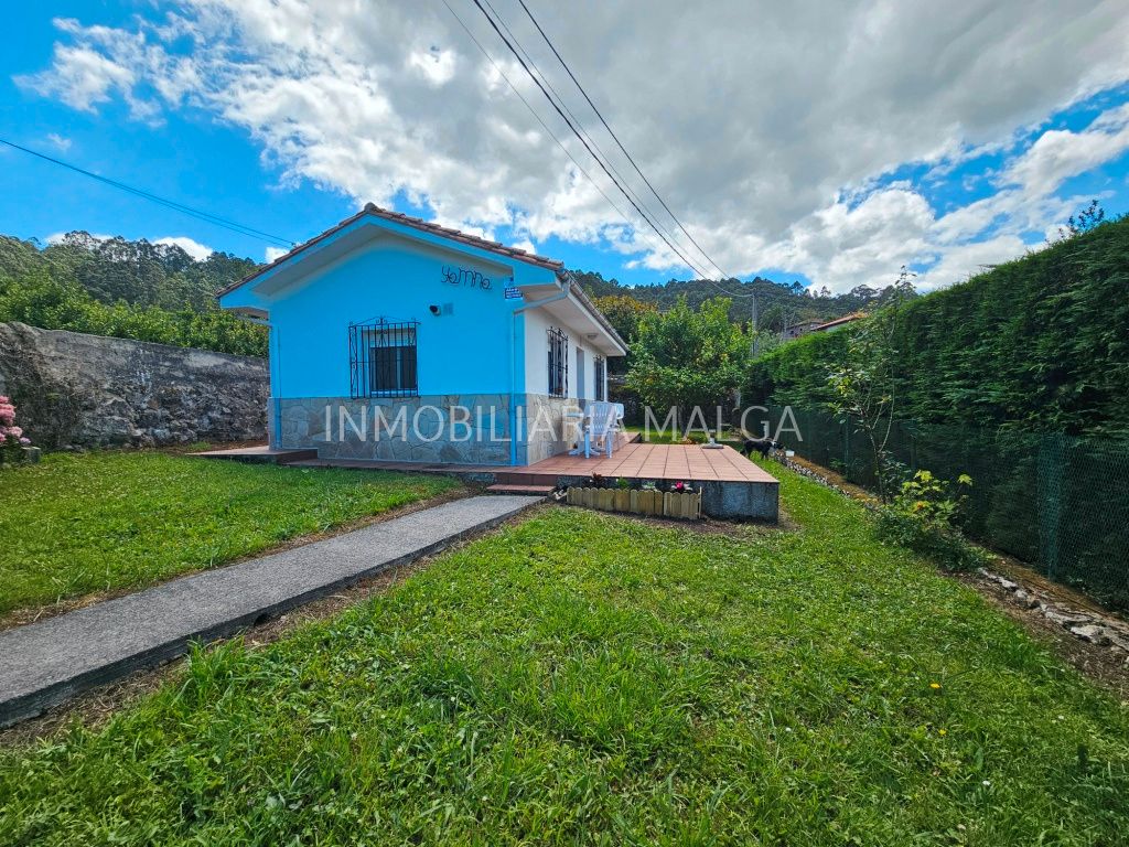 Vista exterior de Casa o xalet en venda en Ribadesella amb Jardí privat, Terrassa i Traster